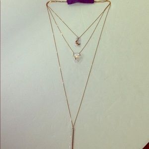 3 Layer Necklace Gold